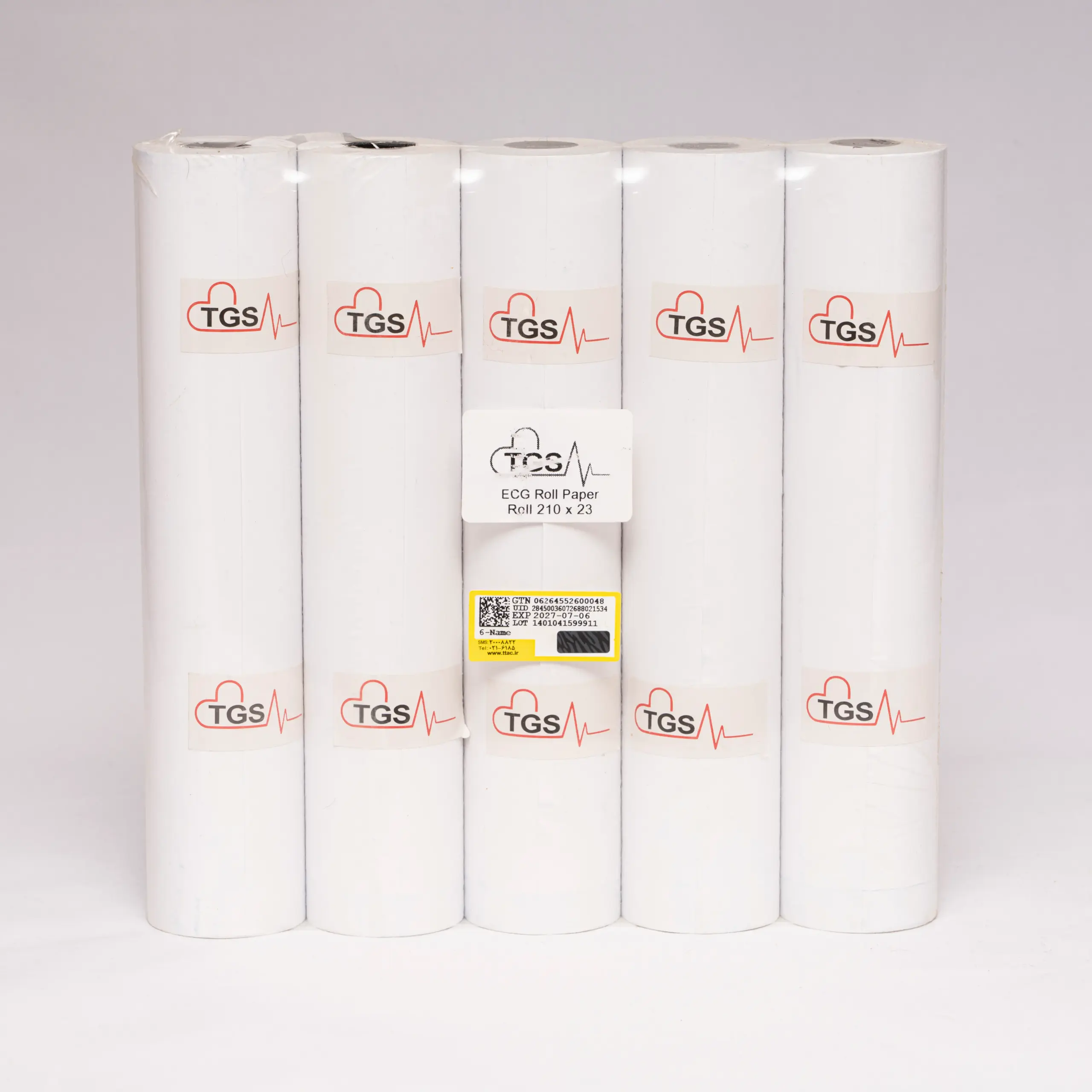 کاغذ اسپیرومتری رولی 21 سانتیمتر - تصویر 4