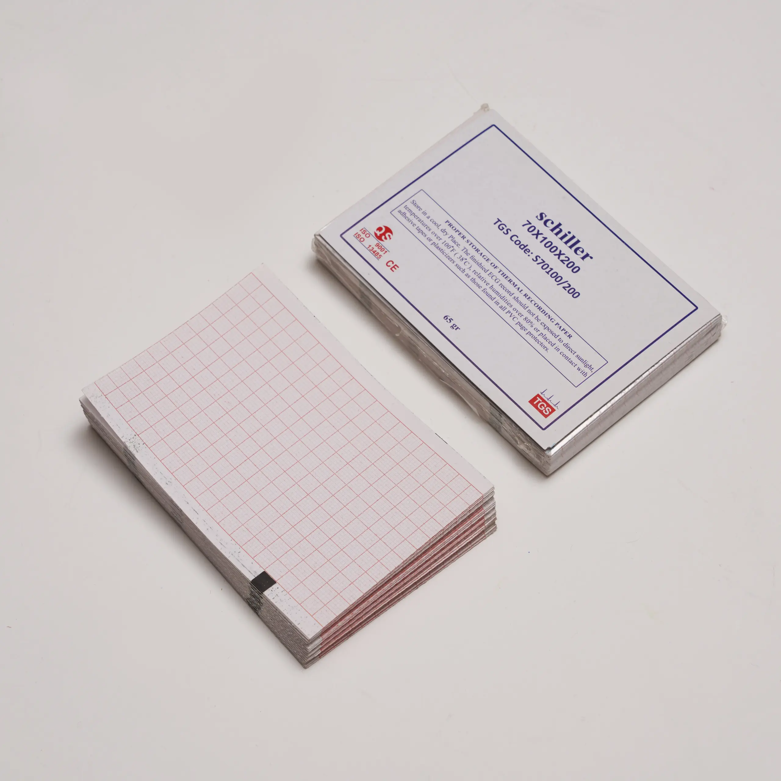 Schiller 7×10cm ECG Z-fold paper