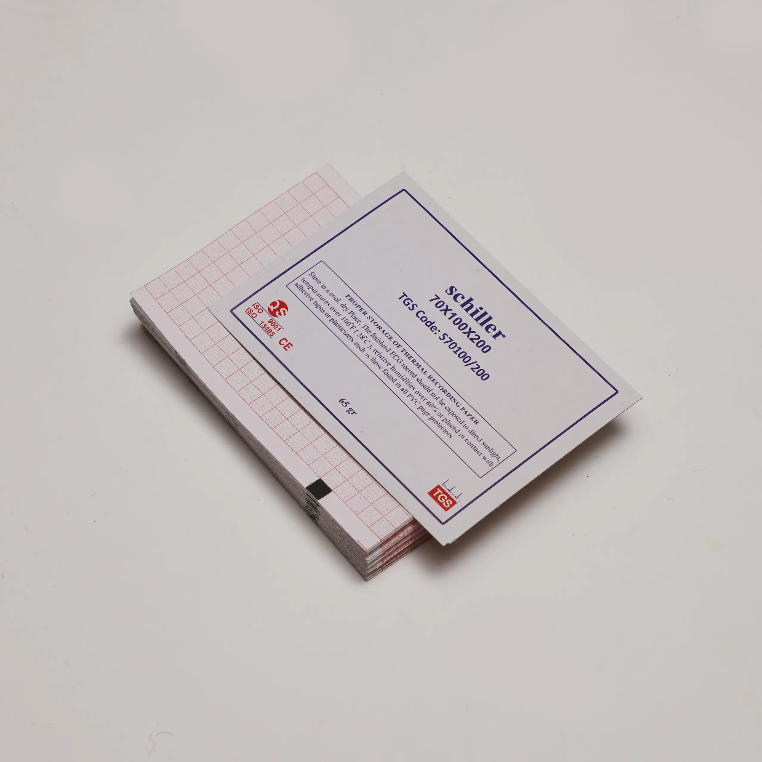 Schiller 7×10cm ECG Z-fold paper - Image 3