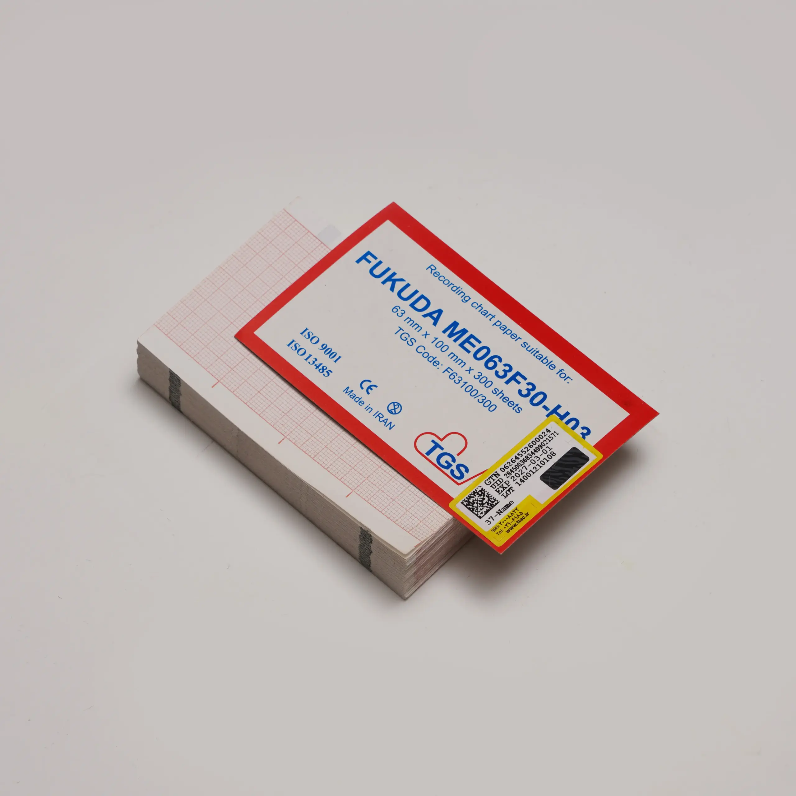 کاغذ نوارقلب کتابی فوکودا 100×63 میلیمتر - تصویر 4